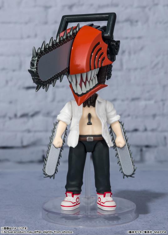 Bandai Figuarts Mini #117 Chainsaw Man Action Figure - Anime Collectible for Display & Cosplay Scenes
