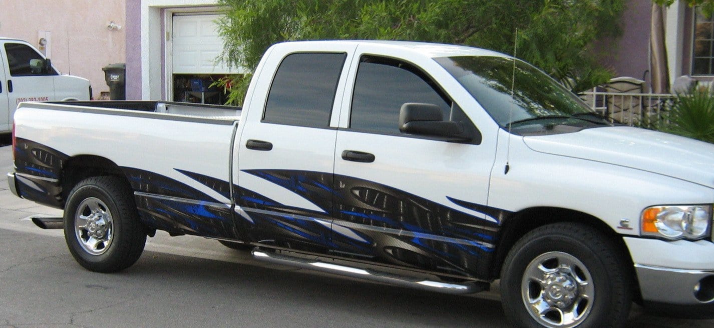 Premium Carbon Fiber Wave Vinyl Wrap for Trucks - Waterproof & UV Resistant Car Decal - DIY Vehicle Exterior Customization for Pickup Trucks, SUVs & Vans