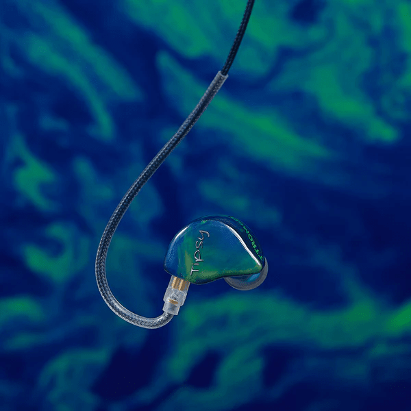 TIPSY TTromso Dynamic Driver In-Ear Monitors - High-Fidelity Sound for Audiophiles, Musicians & Gamers - Perfect for Studio Recording, Live Performances & Gaming