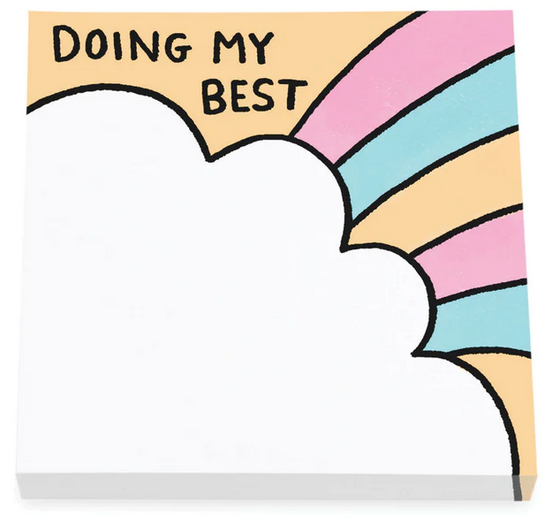 Ohh Deer Sticky Notes - 75x75mm Colorful Memo Pads for Office, School & Home Organization - Cute Animal Design Self-Stick Notes for Reminders, To-Do Lists & Planning
