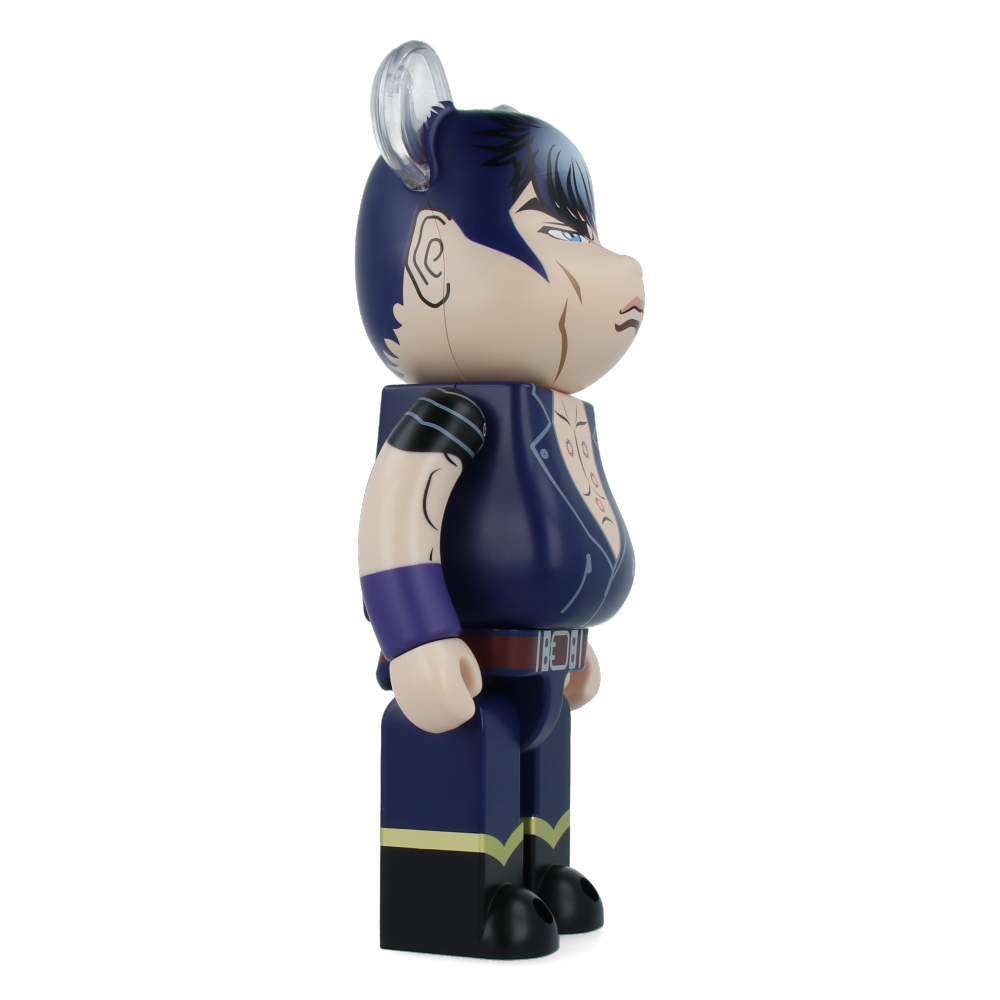 400% Bearbrick Kenshiro Collectible Vinyl Art Toy - Fist of the North Star Anime Figure for Display & Decoration | Perfect for Anime Fans, Home Office Decor & Gift Giving
