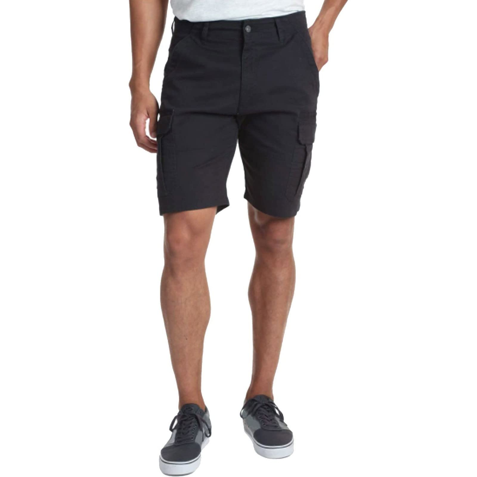 Men's Cargo Classic Loose Fit Stretch Shorts - Comfortable Casual Fashion Pants for Outdoor Activities, Travel & Summer Wear