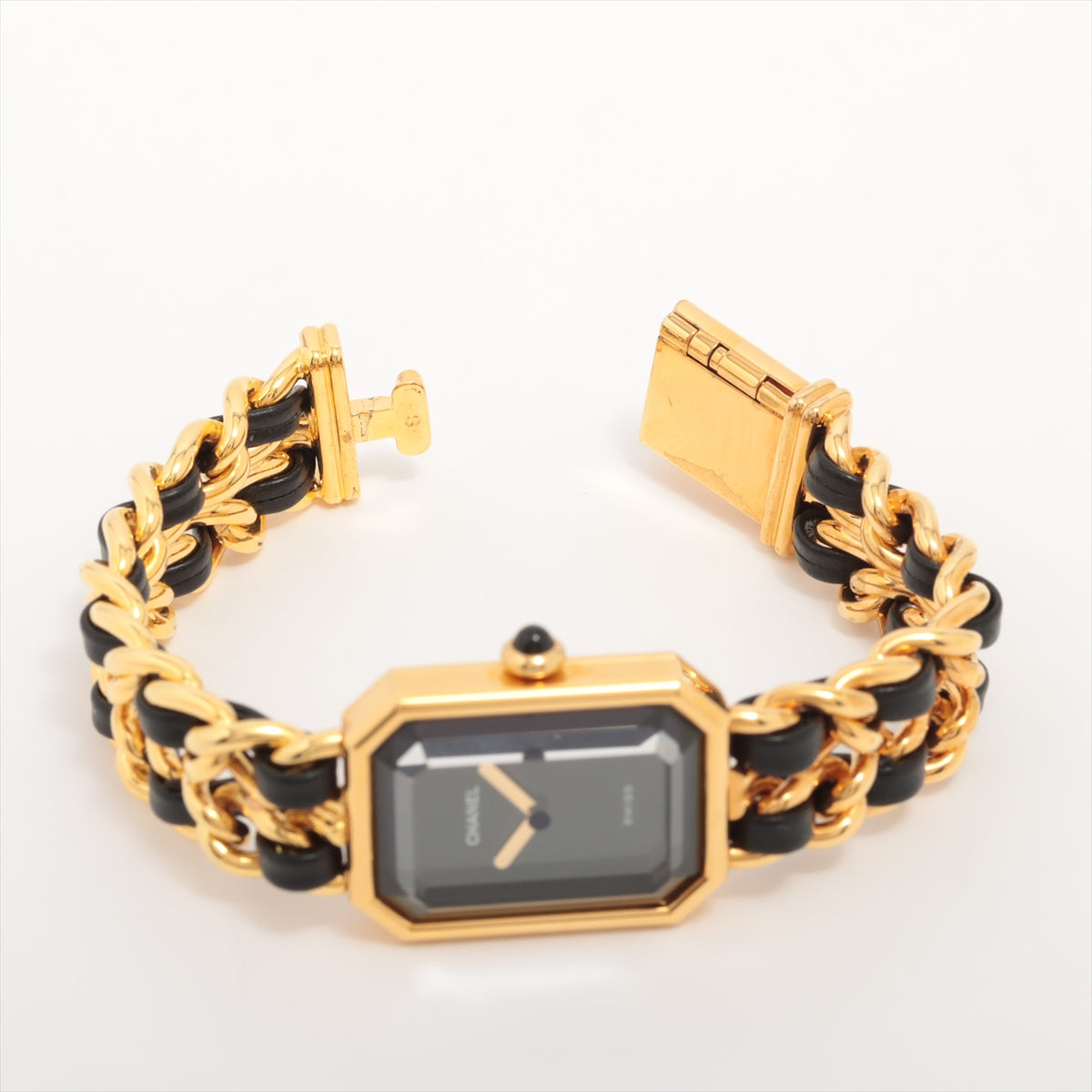 Chanel Premiere S Gold Black Luxury Watch for Women - Elegant Dress Watch for Formal Events & Business Meetings