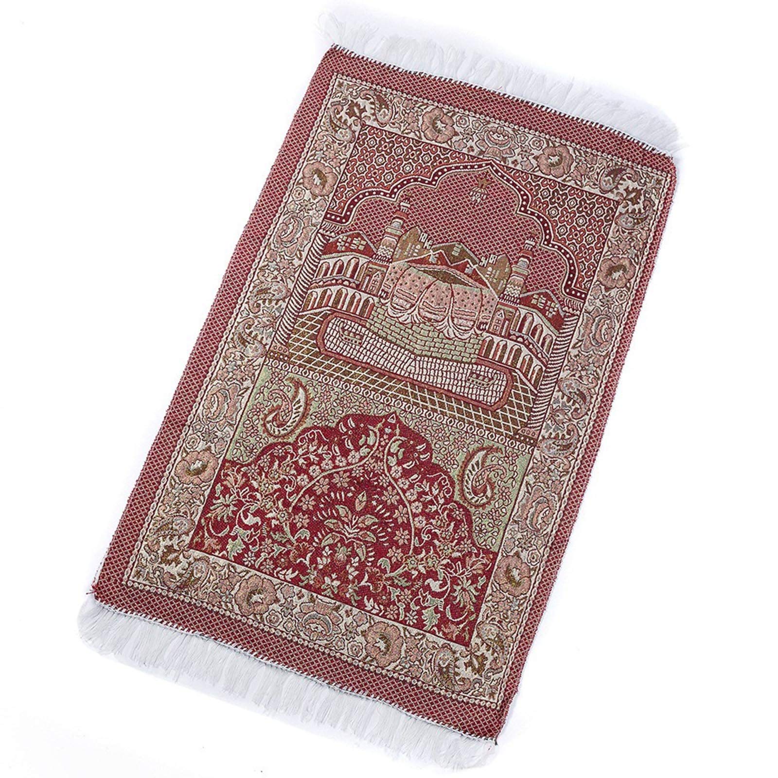 Portable Worship Kneeling Blanket - Soft Multicolor Prayer Mat for Church, Home & Travel - Cute Non-Slip Area Rug for Bible Study, Meditation & Yoga