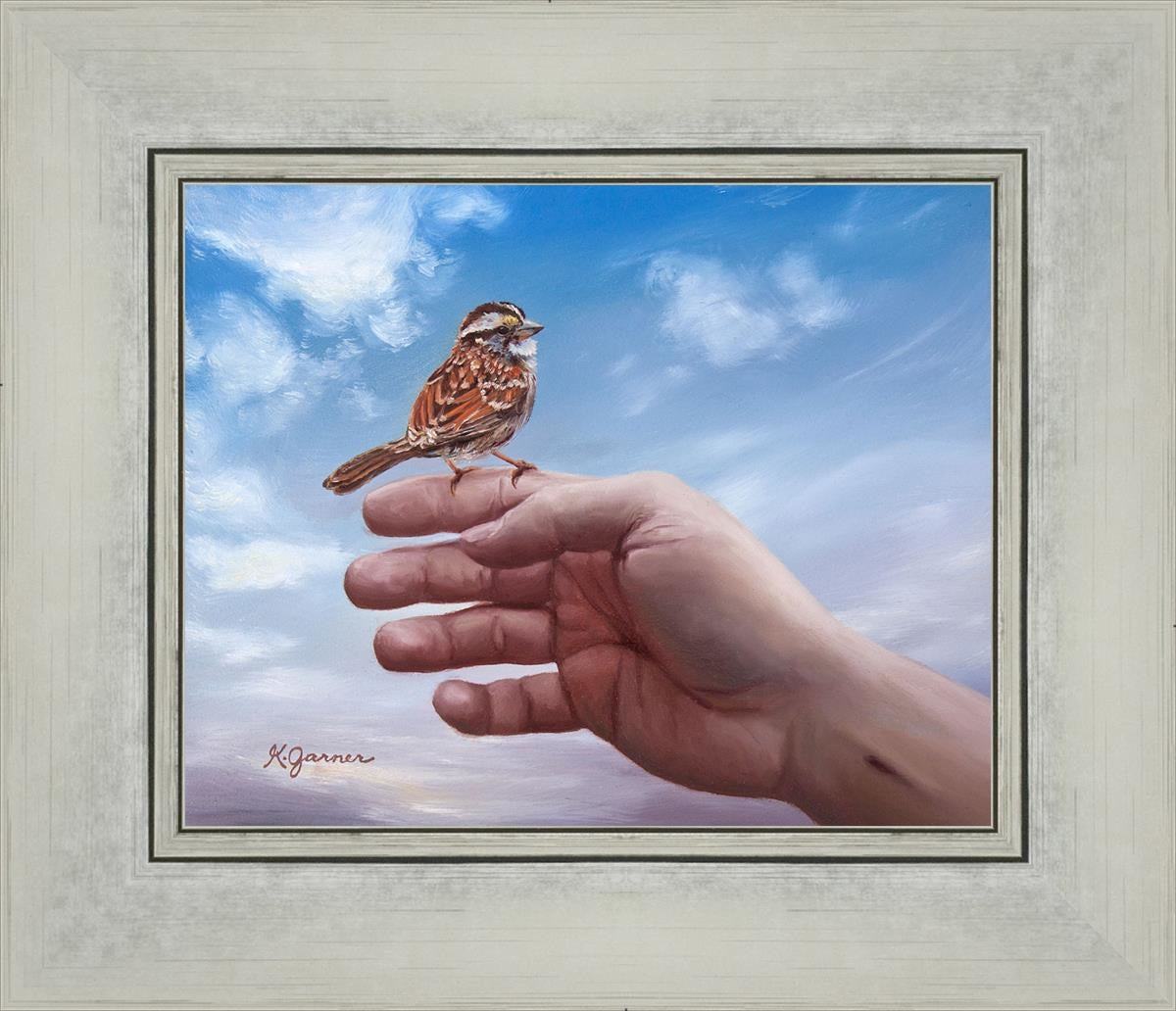 Every Sparrow is Known - Inspirational Christian Wall Art Decor for Home & Office - Perfect for Living Room, Bedroom, Church & Gift Giving