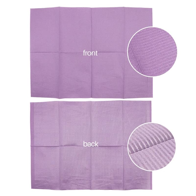 125 Pack Disposable Dental Bibs - 13