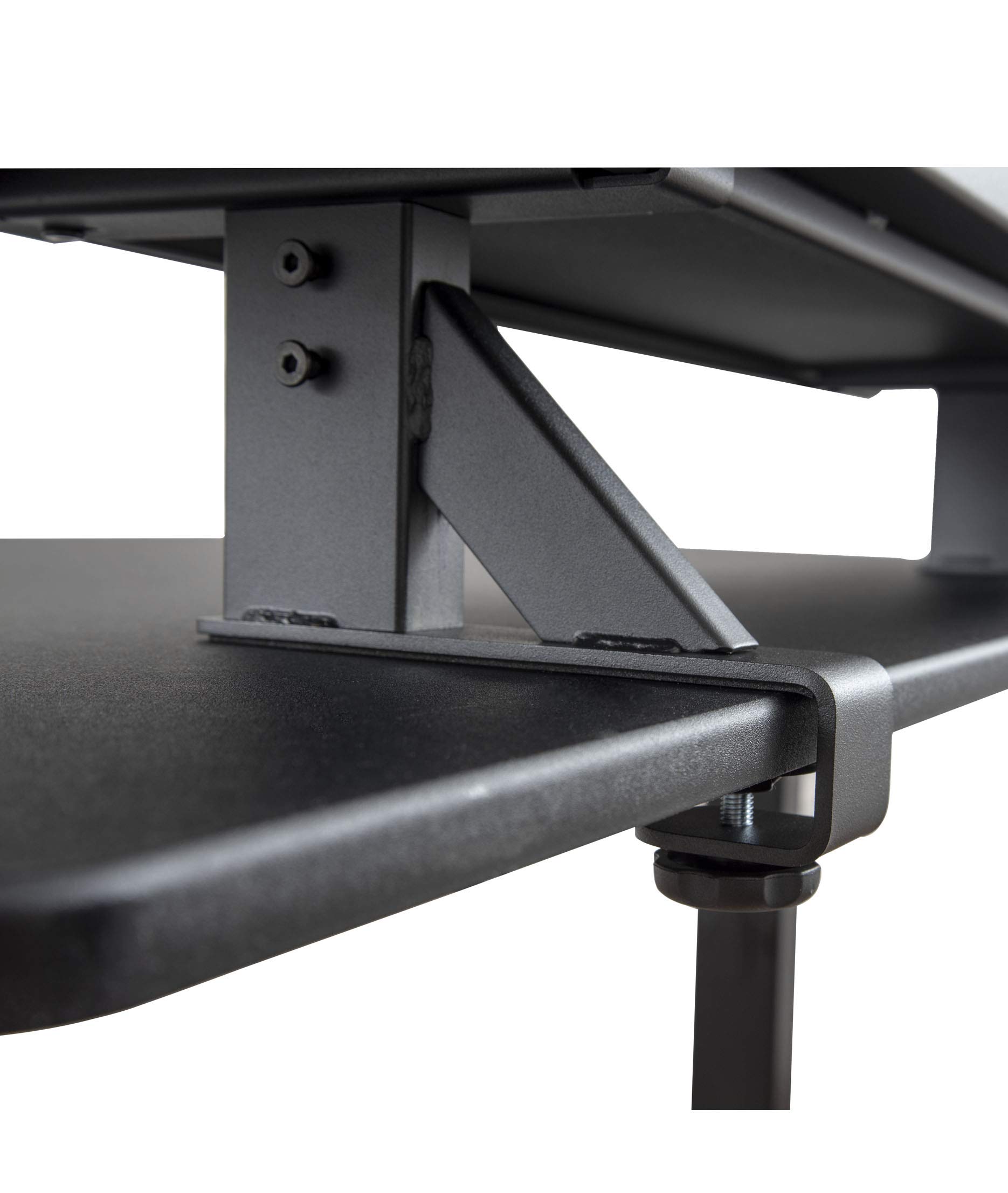 Adjustable Clamp-On Standing Desk Shelf - 60