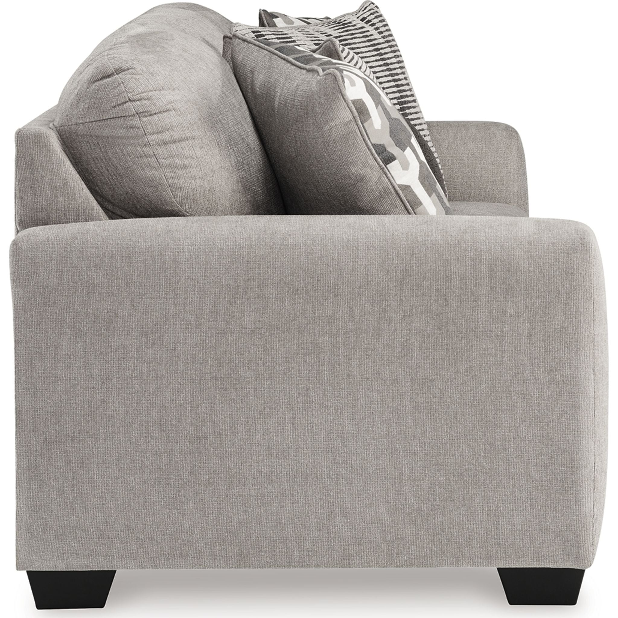 Avenal Park Sofa - Soft Flannel Fabric, Comfortable & Durable - Perfect for Living Rooms, Family Gatherings & Cozy Movie Nights