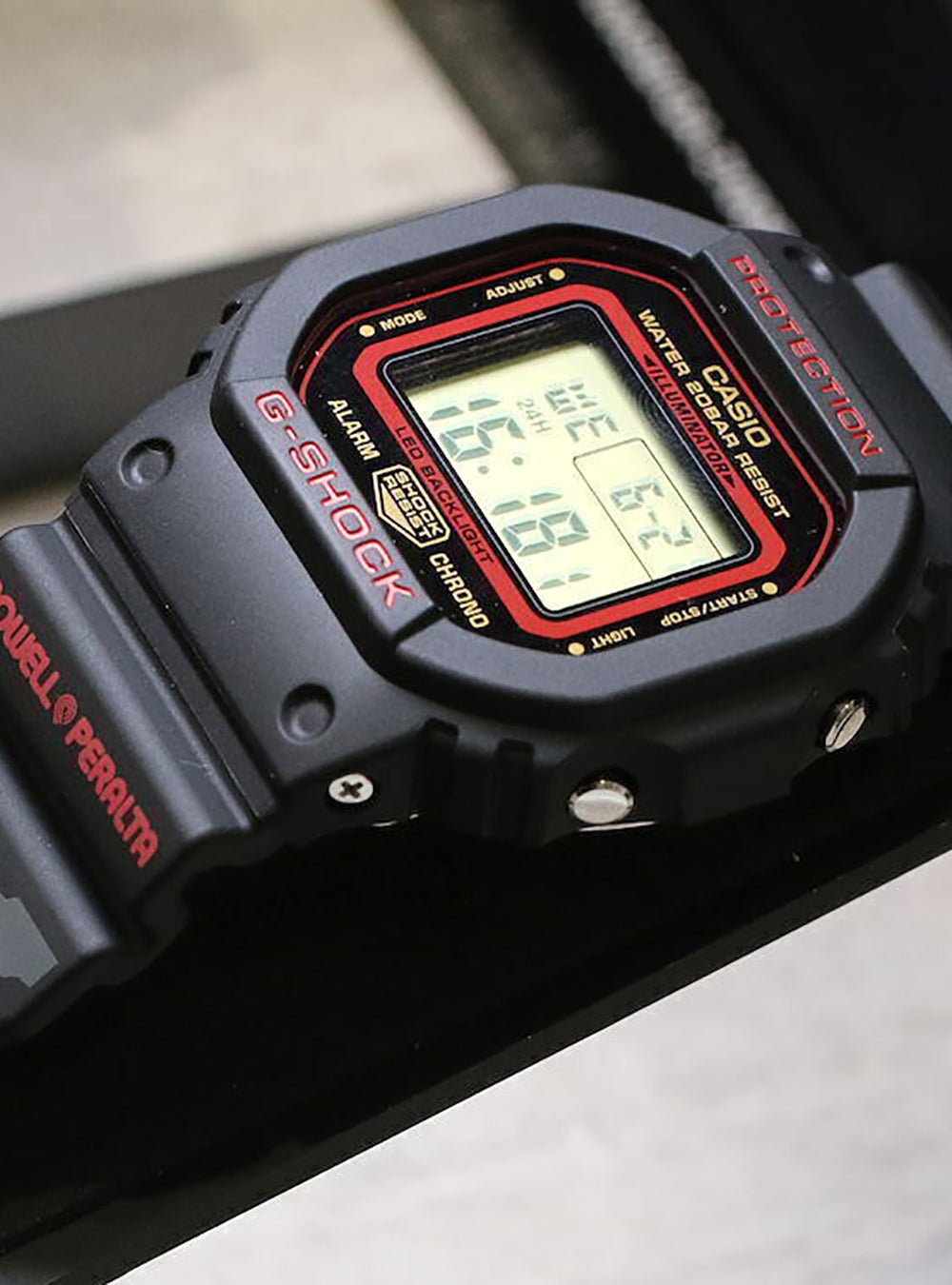 CASIO G-Shock DW-5600KH-1JR Digital Watch - Kelvin Hoefler x Powell Peralta Limited Edition Collaboration (JDM Model) - Shock Resistant, Waterproof & Durable for Skateboarding, Outdoor Sports & Street Fashion