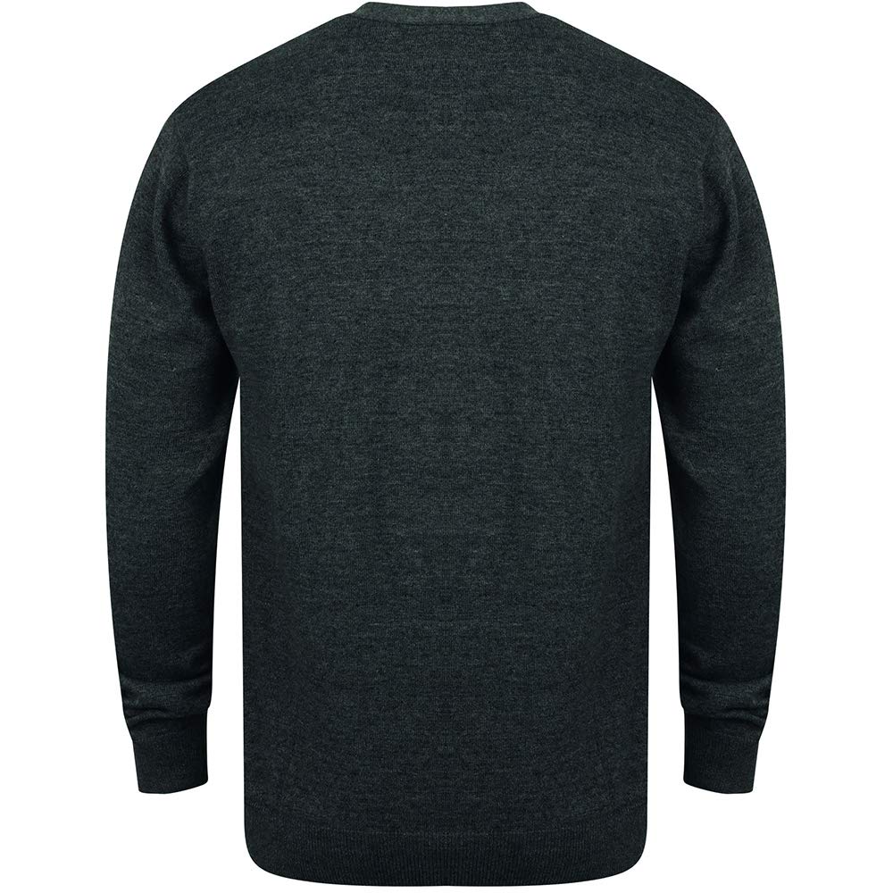 Men's Slim Fit V-Neck Button-Up Fine Knit Cardigan Sweater - Lightweight Layering for Office & Casual Wear