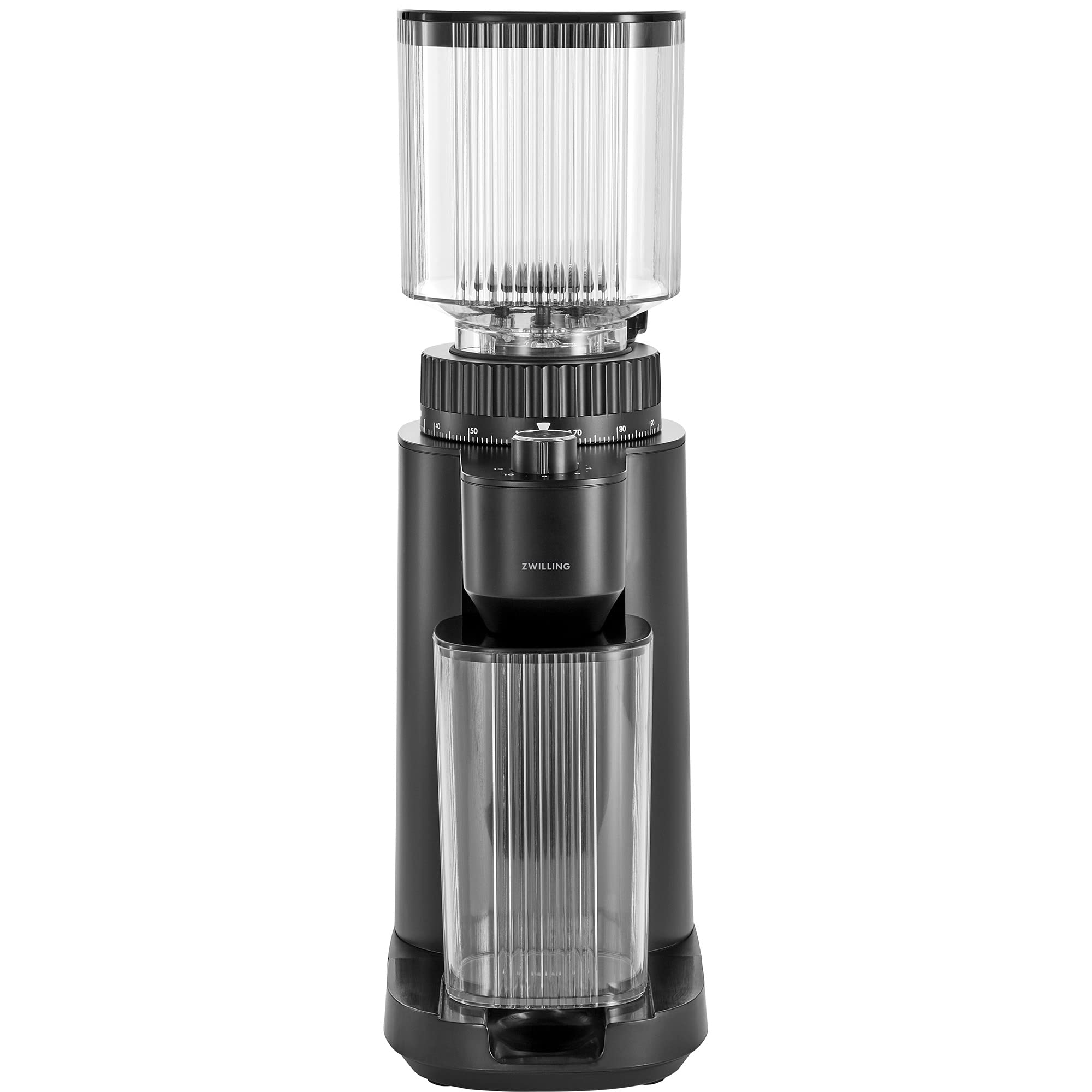 ZWILLING Enfinigy Electric Burr Coffee Grinder - 140 Grind Settings for Espresso to Drip Coffee - Black - Perfect for Home Baristas & Coffee Lovers