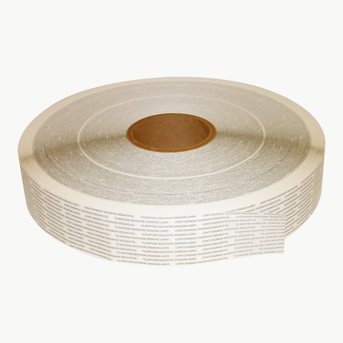 Ludlow Double-Sided Tissue Tape with Extended Liner - T-Tak HD 2 Inch x 433 Yards Natural - Strong Adhesive for Crafts, Packaging & Home Decor