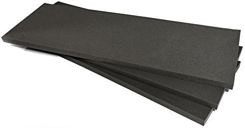 2-Pack Charcoal Polyurethane Foam Padding 24