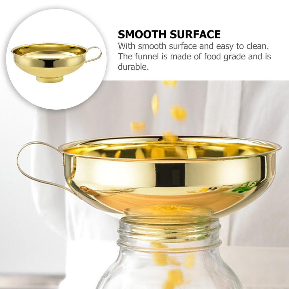 Premium Stainless Steel Wide Mouth Canning Funnel for Mason Jars - Kitchen Food Filling Funnel for Bottles, Jams, Pickles & Preserves - Ideal for Home Canning, Meal Prep & DIY Projects