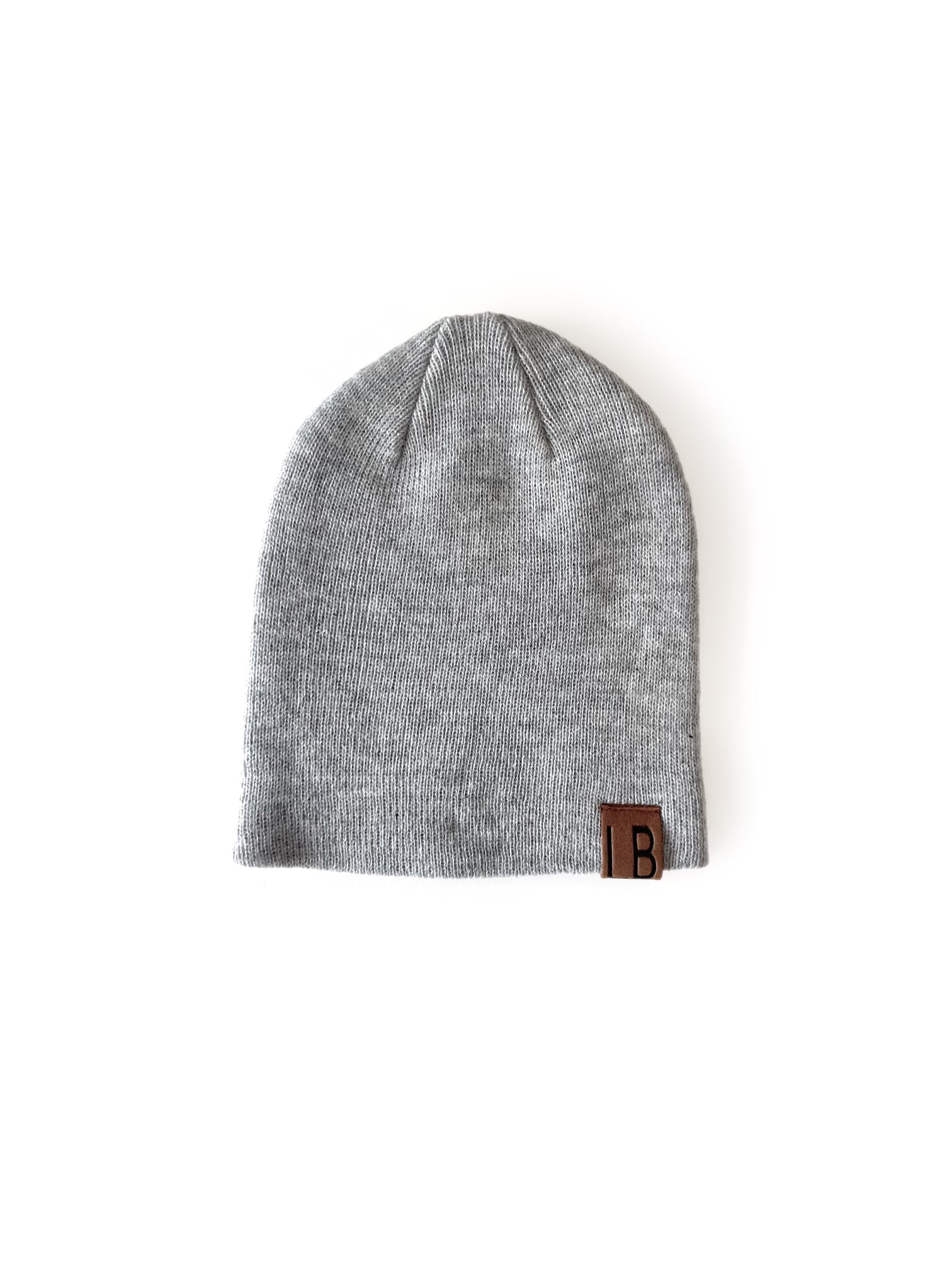 Warm Grey Knit Beanie for Men & Women - Soft Winter Hat for Cold Weather, Outdoor Activities & Fashion