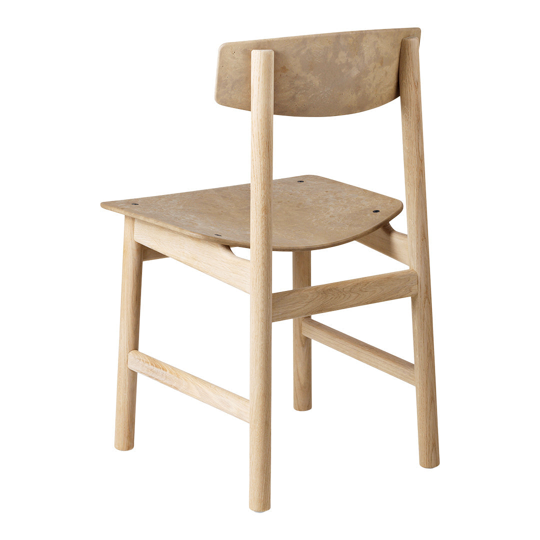 Eco-Friendly Conscious Dining Chair - Sustainable Wooden Chair for Kitchen & Dining Room - Perfect for Modern, Minimalist & Farmhouse Home Decor