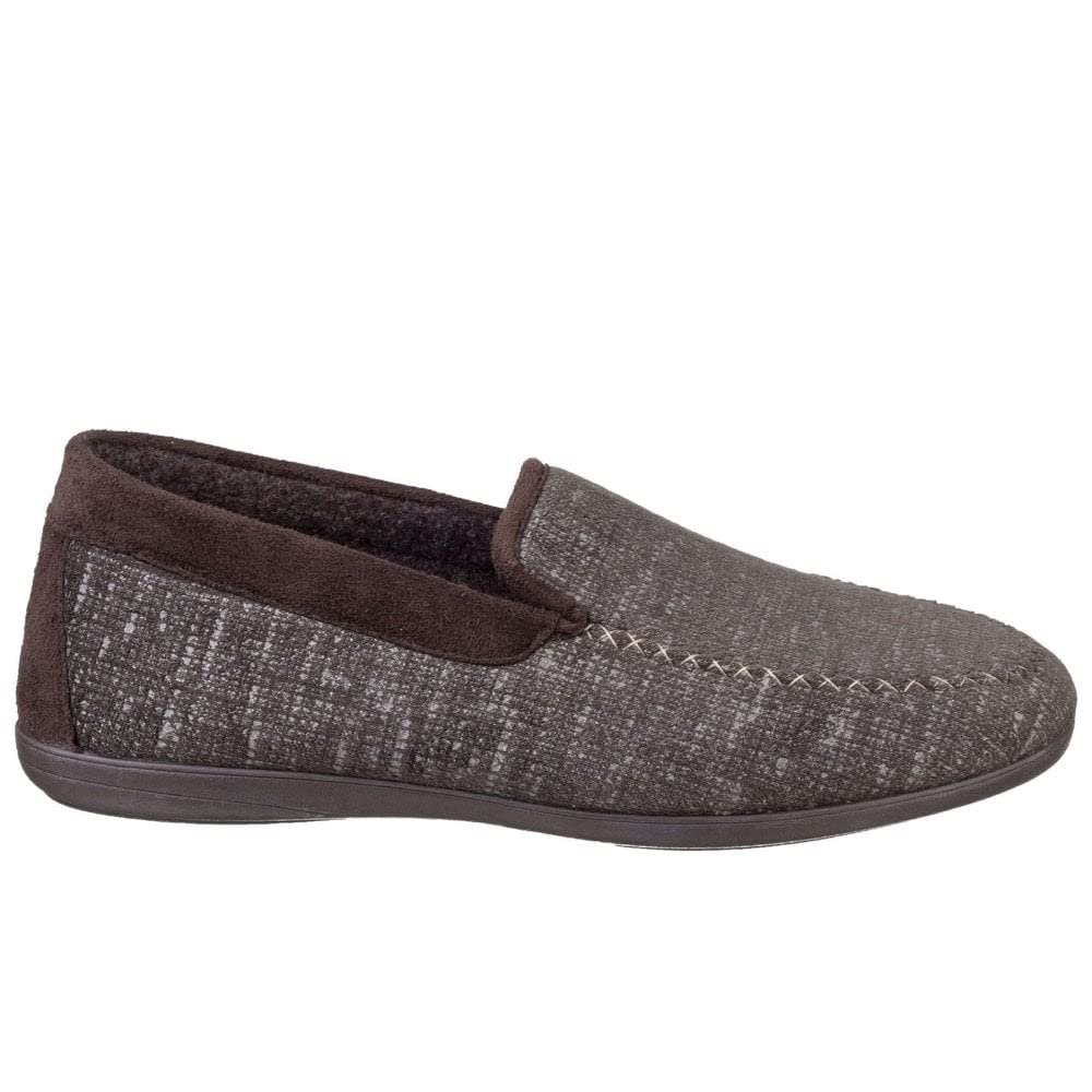 Men's Stanley Loafers - Comfortable Brown Slip-On Shoes UK 11 / EU 45 - Perfect for Casual Wear, Office & Travel