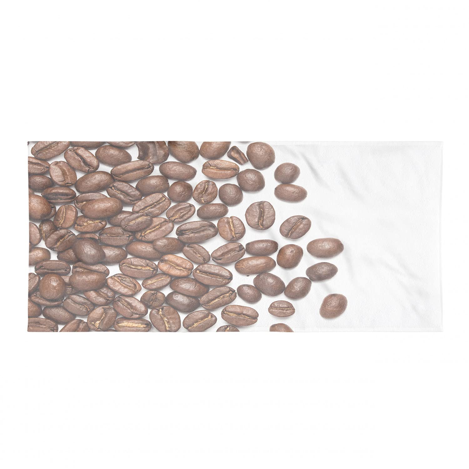 Ambesonne Quick Dry Microfiber Backpacking Towel - Dark Coffee Themed, Ultra Absorbent & Compact for Camping, Hiking, Travel - Pale Chocolate Brown | Perfect for Outdoor Adventures & Gym Use
