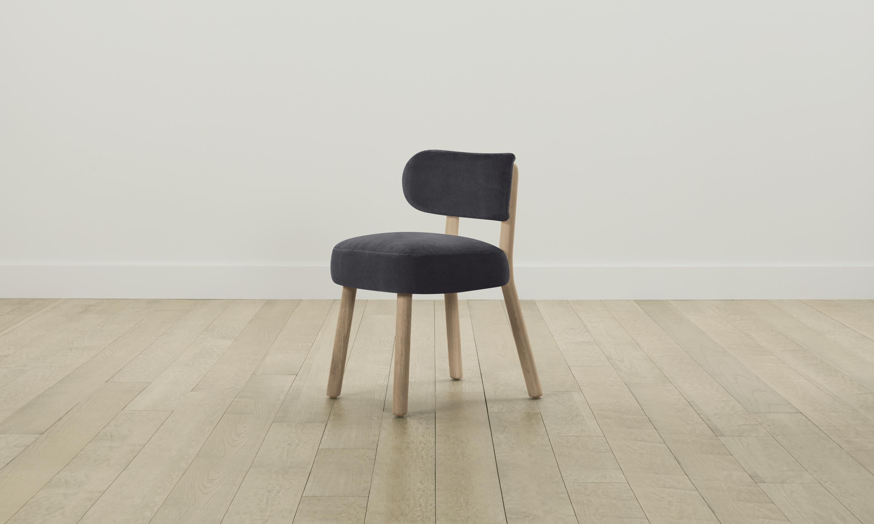 Jane Dining Chair - Premium Performance Velvet Flannel Upholstered Seat - Perfect for Modern Dining Rooms & Kitchen Breakfast Nooks