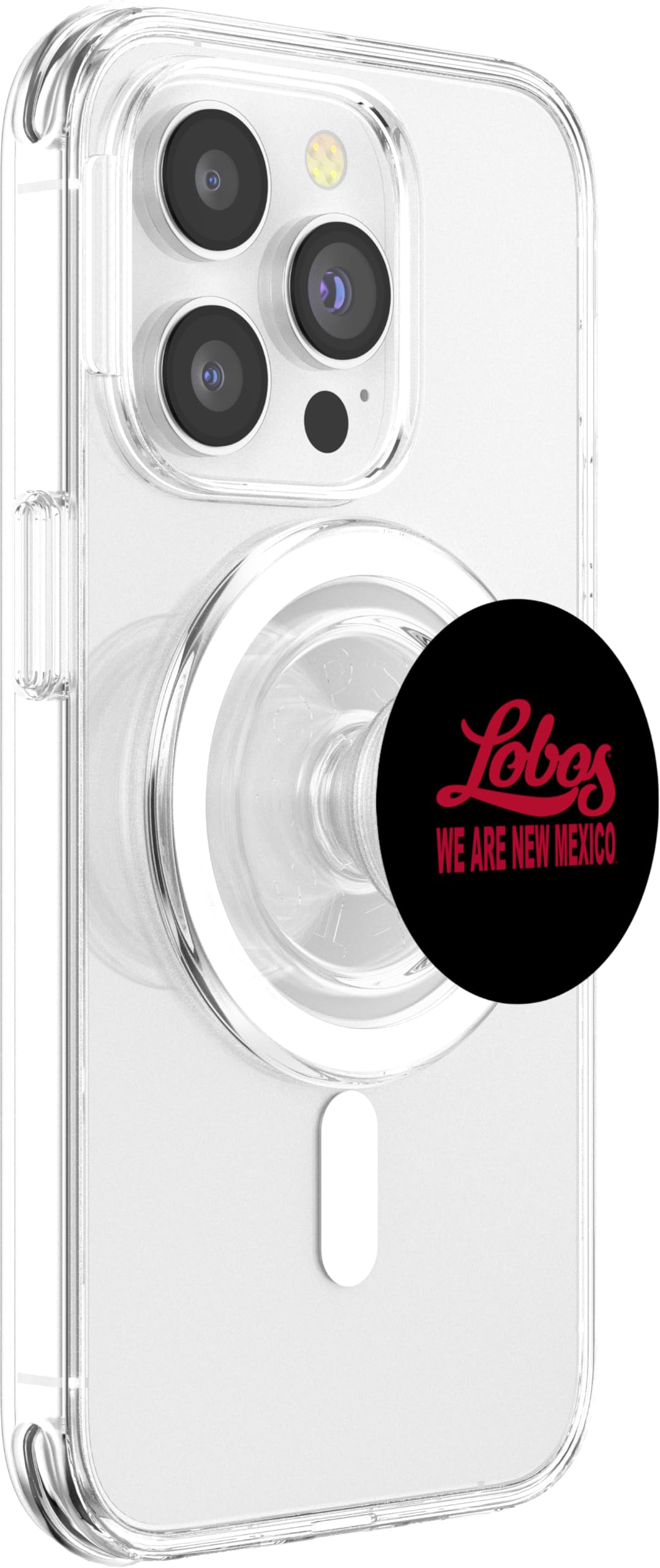 University of New Mexico Lobos Official Team PopSockets PopGrip for MagSafe - Compatible with iPhone 12/13/14/15 - Perfect for Game Day, School Spirit & Fan Gifts