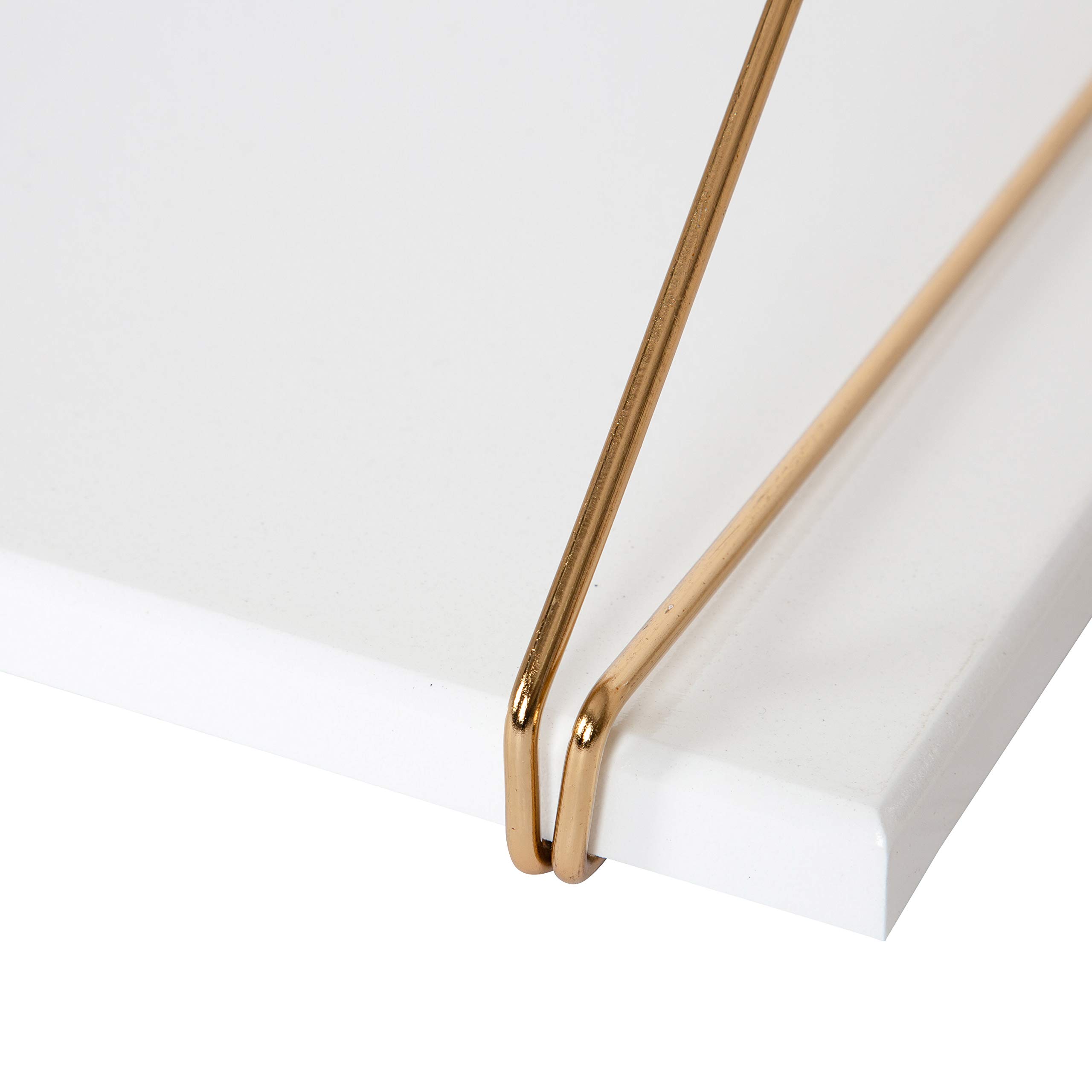 Kate & Laurel Vista Modern Floating Desk - 38