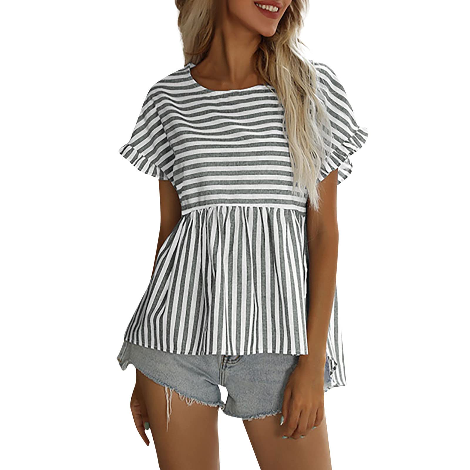 Vintage Retro Choli Top for Women - Loose Fit Short Sleeve Pullover Blouse | Boho Summer Fashion for Casual Wear, Festivals & Beach Outfits