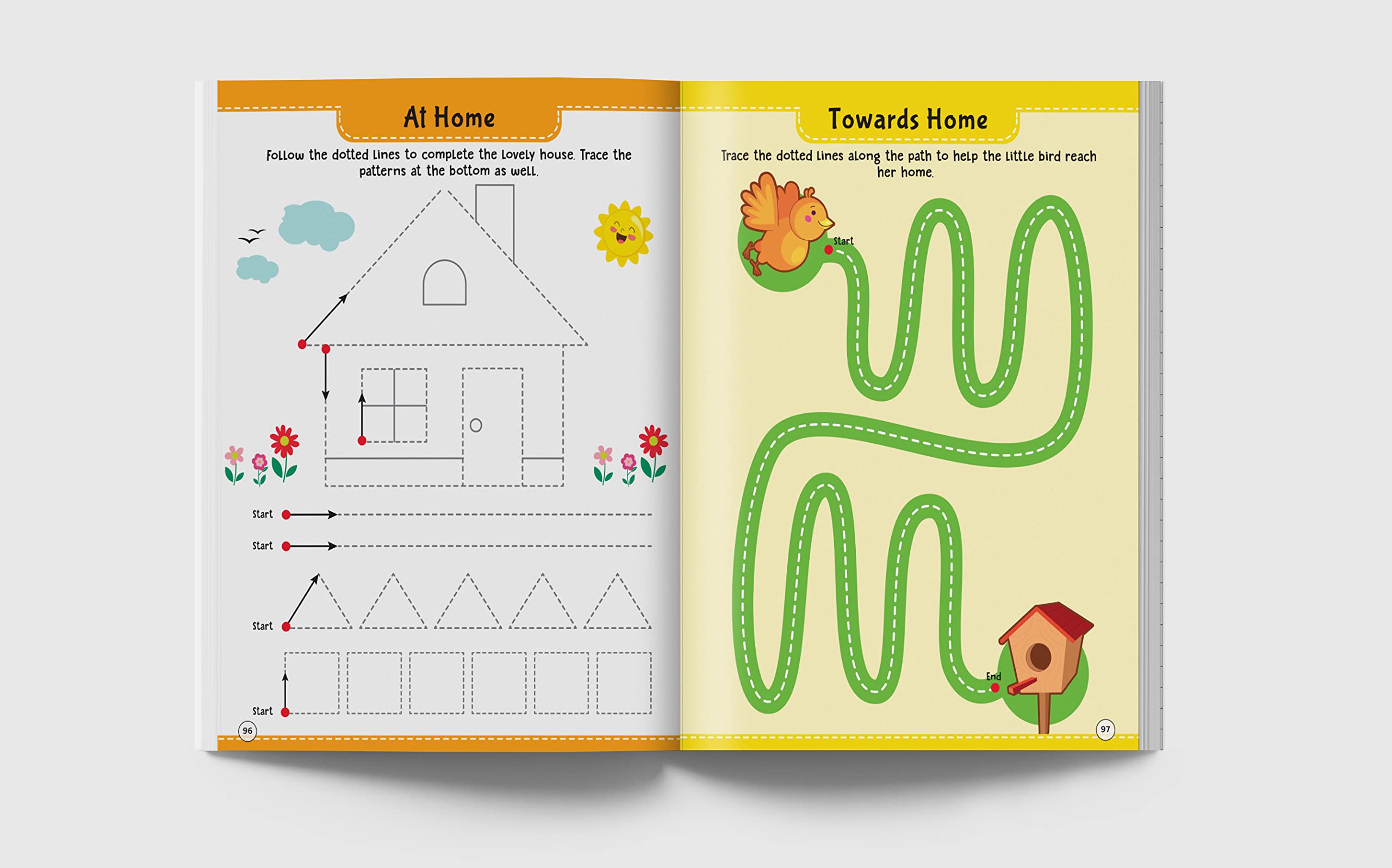 101 Pencil Control Activity Book for Kids - Tracing Practice Workbook for Preschool & Kindergarten - Improve Handwriting Skills for Classroom & Homeschool Learning