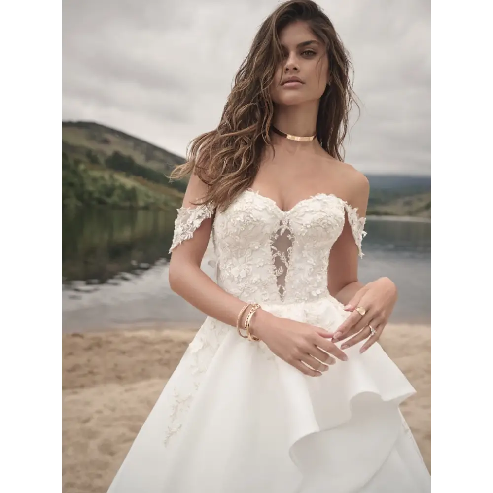Knox by Sottero and Midgley - Elegant Wedding Dress for Brides | Perfect for Church Ceremonies, Garden Weddings & Formal Receptions