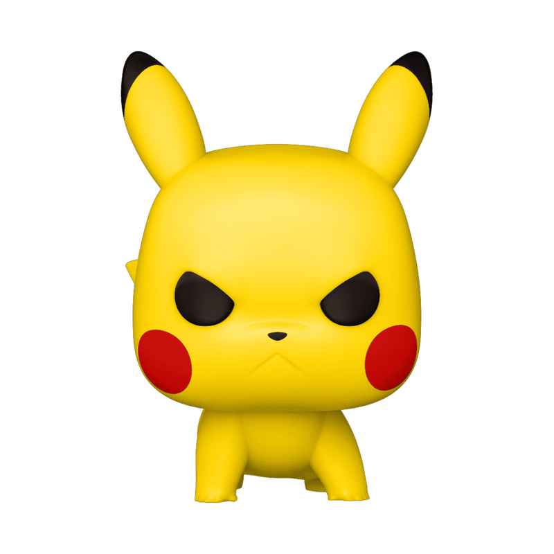 Original Pokemon Pikachu Attack Stance Action Figure - Collectible PVC Statue for Anime Fans | Perfect for Display, Gifts, and Gaming Room Decor