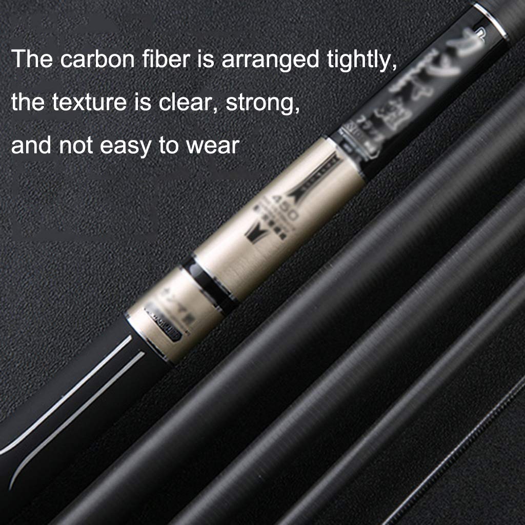 Portable Telescopic Fishing Rod - 4.5m Super Hard Travel Fishing Pole for Beginners, Youth & Adults | Perfect for Camping, Hiking & Outdoor Adventures