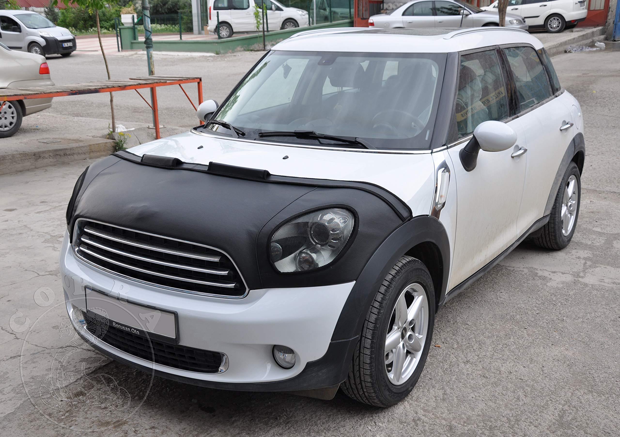 Premium Car Hood Bra Cover for Mini Countryman 2011-2016 - Durable Protection Against Road Debris & Weather - Perfect for Road Trips & Daily Commutes