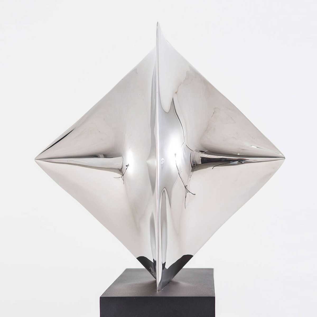 Insieme II Steel Sculpture - Modern Abstract Metal Art for Home & Office Decor - Perfect for Living Room, Garden, or Corporate Gifts