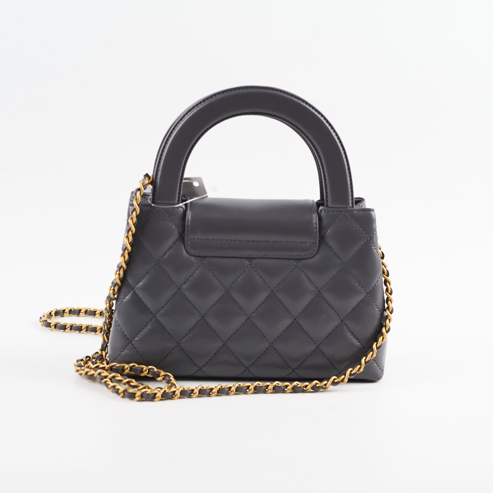 Chanel Mini Kelly Shopping Tote Bag Grey 2024 | Luxury Designer Handbag for Women | Perfect for Work, Travel & Special Occasions