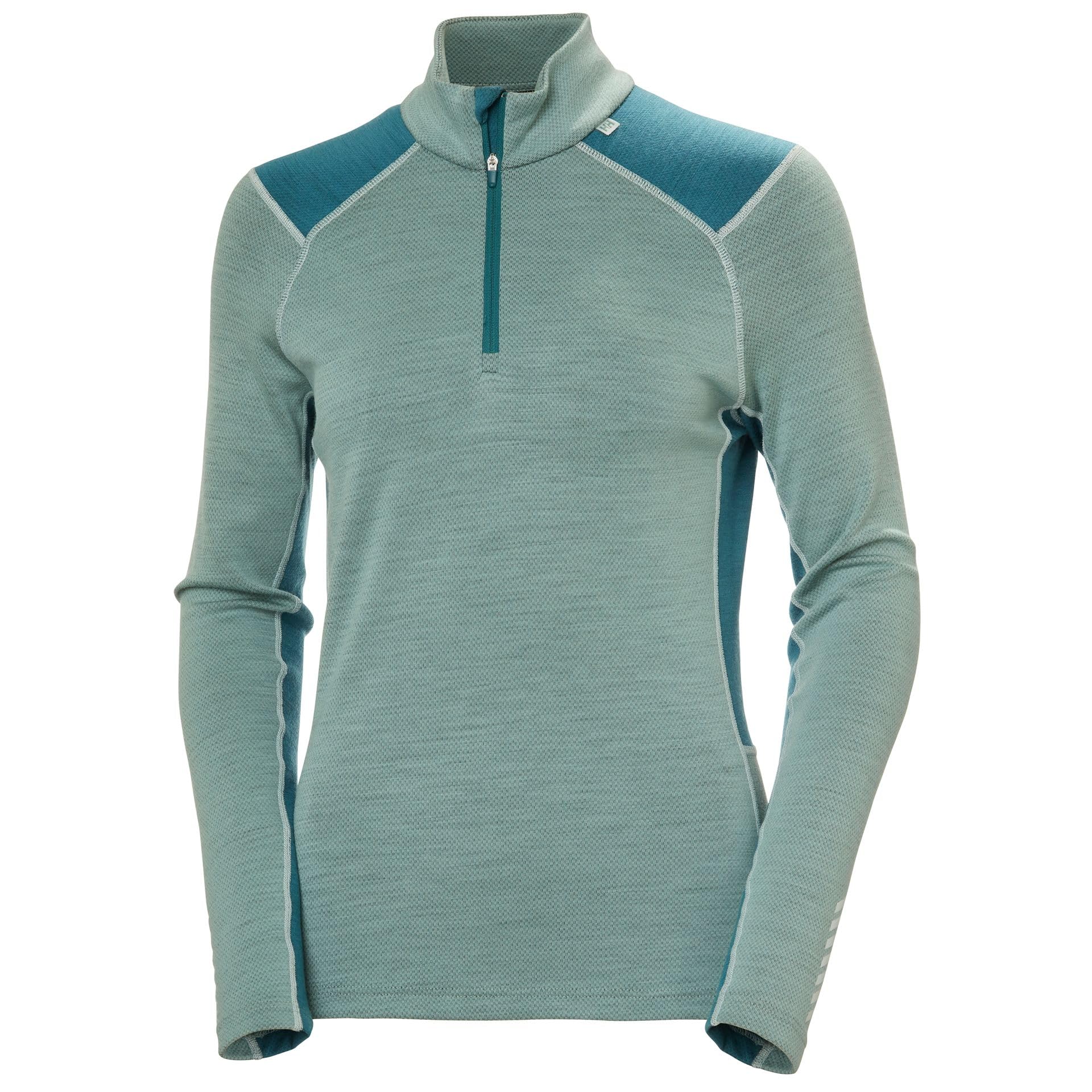 Helly Hansen Women's LIFA Merino Midweight Half-Zip Base Layer Top - Warm Thermal Underwear Shirt for Skiing, Hiking & Winter Outdoor Activities