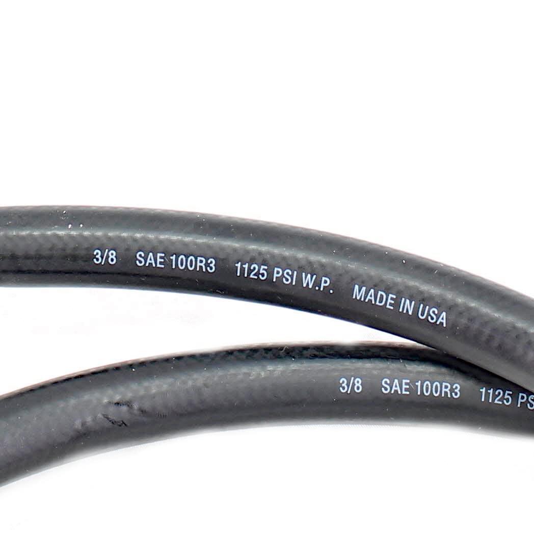 High Pressure Hydraulic Hose Fittings with 2 Ends - Compatible with PS Series for Industrial and Agricultural Equipment