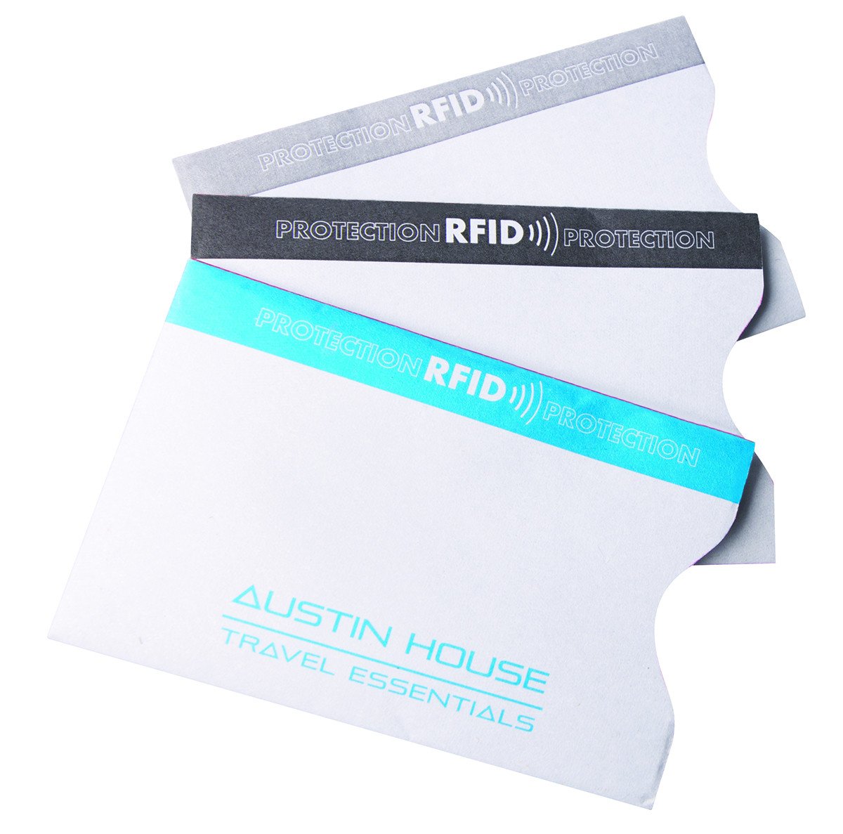 RFID Blocking Card Sleeves for Credit Cards & IDs - Secure Wallet Protector Against Digital Theft | Perfect for Travel, Business & Everyday Use