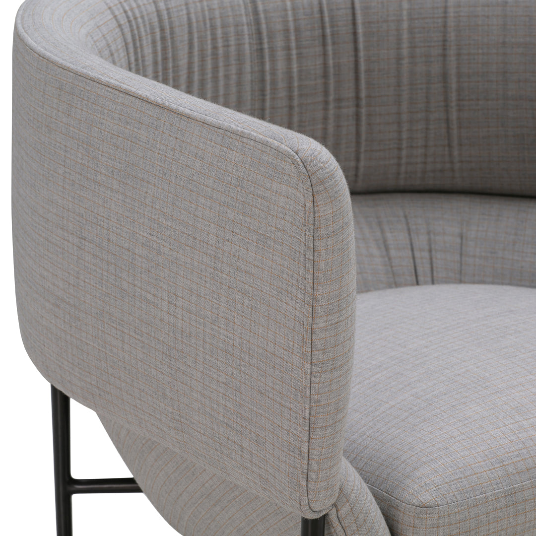 Modern Accent Lounge Chair with Collar Design - Stylish Comfort for Living Room, Bedroom, or Office - Perfect for Relaxing, Reading & Decorating Your Space
