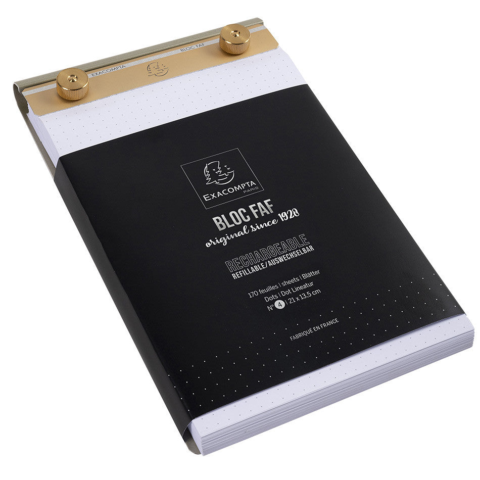 Exacompta FAF No. 4 Desk Pad 21 x 13.5 Inches - Dotted Grid Writing Pad for Office & Home, Perfect for Note Taking, Planning & Sketching - Premium Quality Paper for Productivity & Creativity