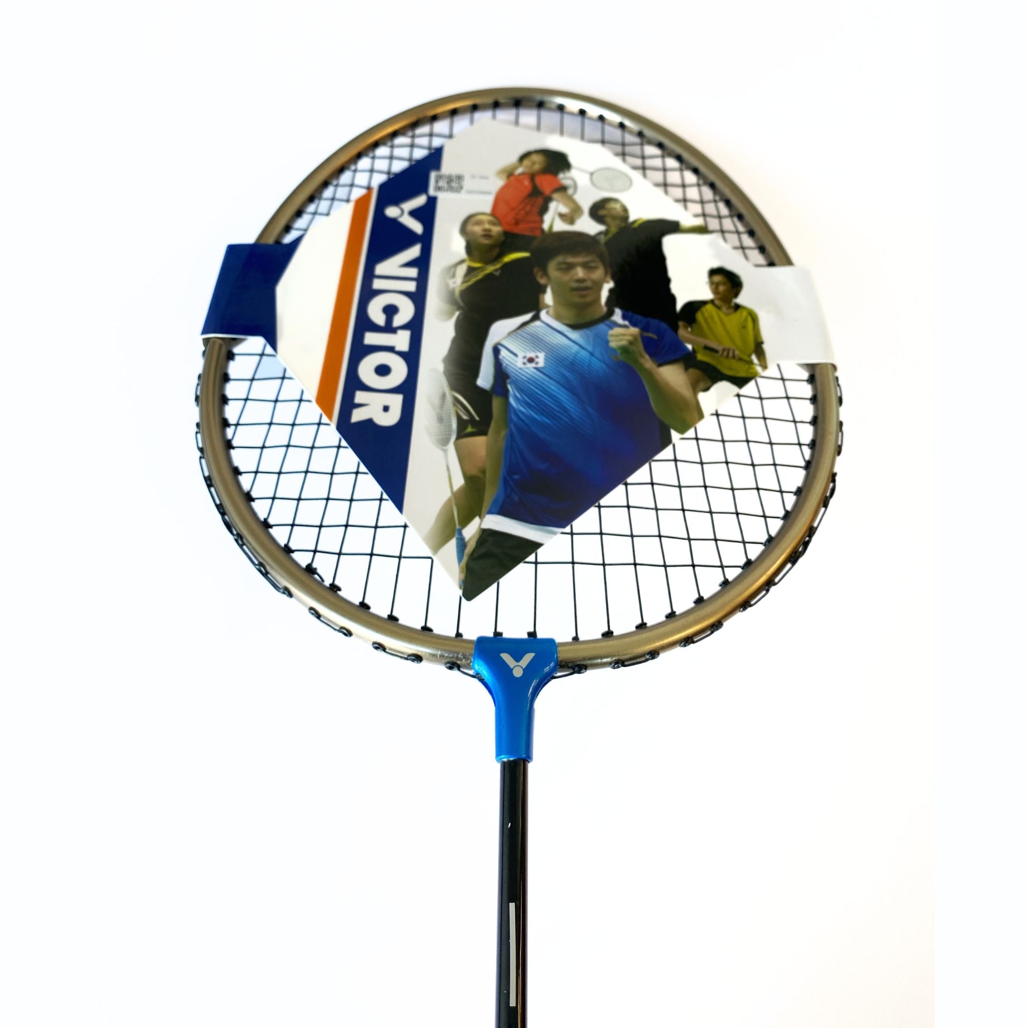 Victor ST1800 Portable Outdoor Badminton Set - Lightweight Racket & Shuttlecock Kit for Backyard, Beach, Park & Family Fun Activities
