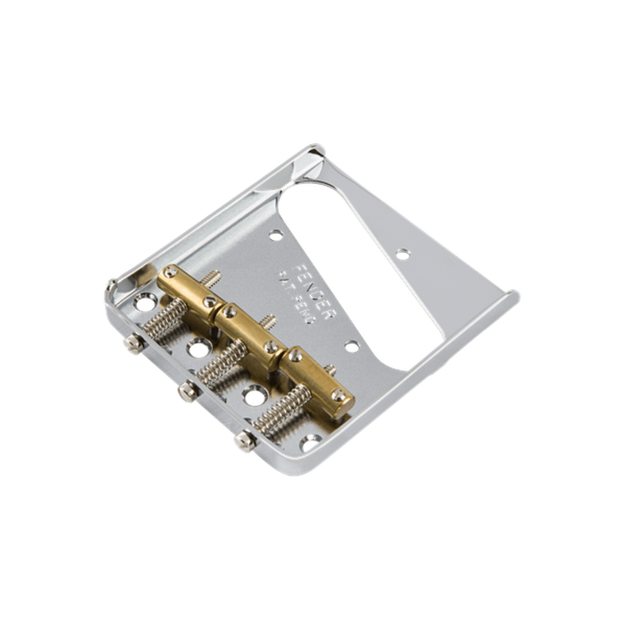 Fender 3 Saddle American Vintage Telecaster Bridge with Brass Saddles - Premium Guitar Bridge Replacement for Classic Tone | Perfect for Country, Rock & Blues Performances