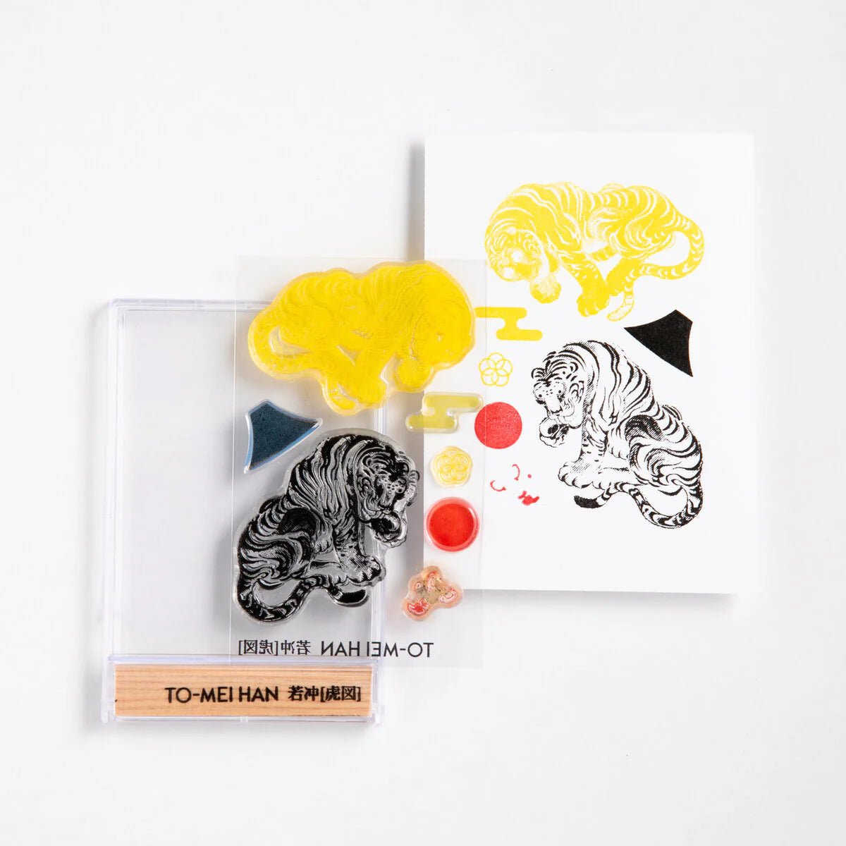 TO MEI HAN 3-Layer Clear Stamps for Scrapbooking, Card Making, and DIY Crafts - Premium Acrylic Stamps with Customizable Designs for Creative Projects