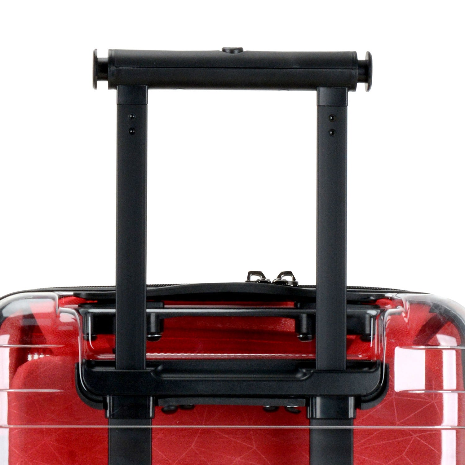 Millennial II Clear Transparent Carry On Luggage - Lightweight Durable Suitcase for Travel, Business Trips & Weekend Getaways