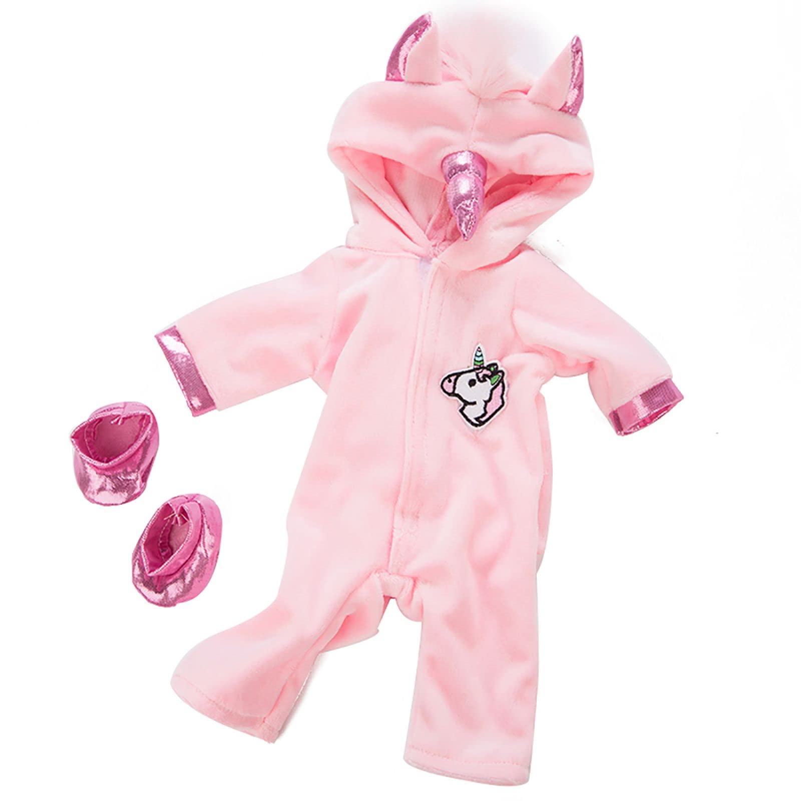 18 Inch Baby Doll Clothes Outfits for American Girl & Alive Dolls - Cute Dresses, Pajamas & Accessories for Pretend Play, Tea Parties & Dress Up