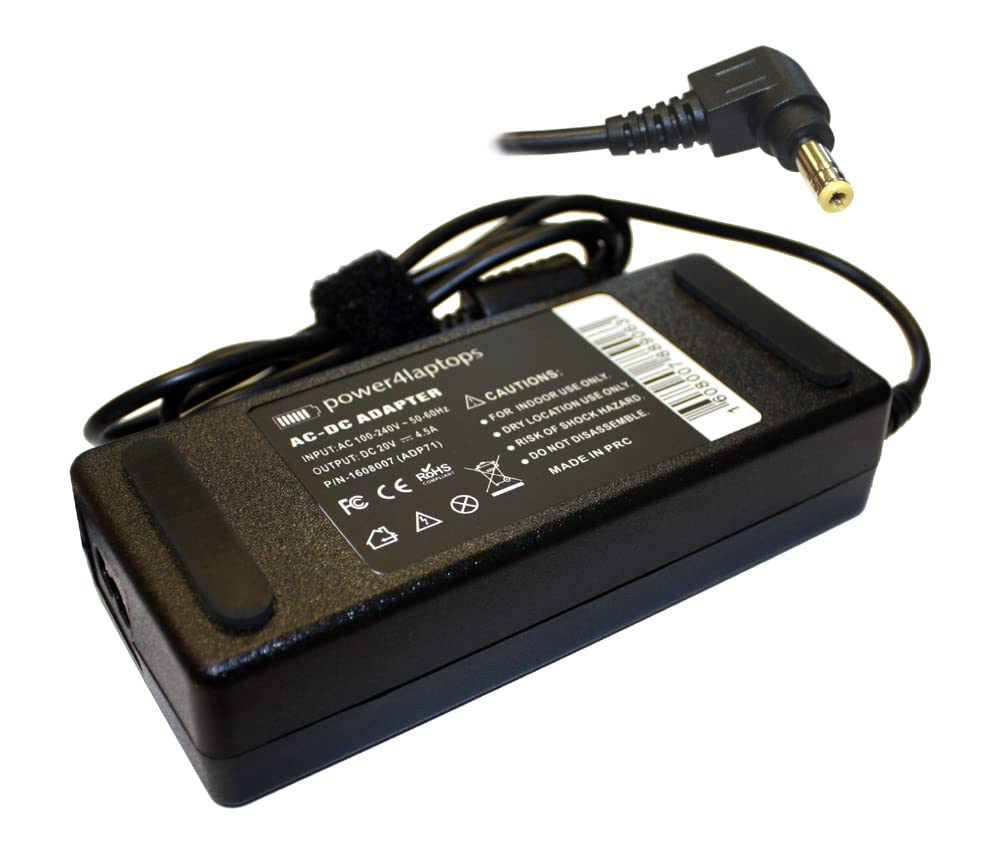 Original AC Adapter Charger Power Supply Compatible with Fujitsu Siemens S26113-E518-V55 Laptop - Replacement Charger for Home & Office Use