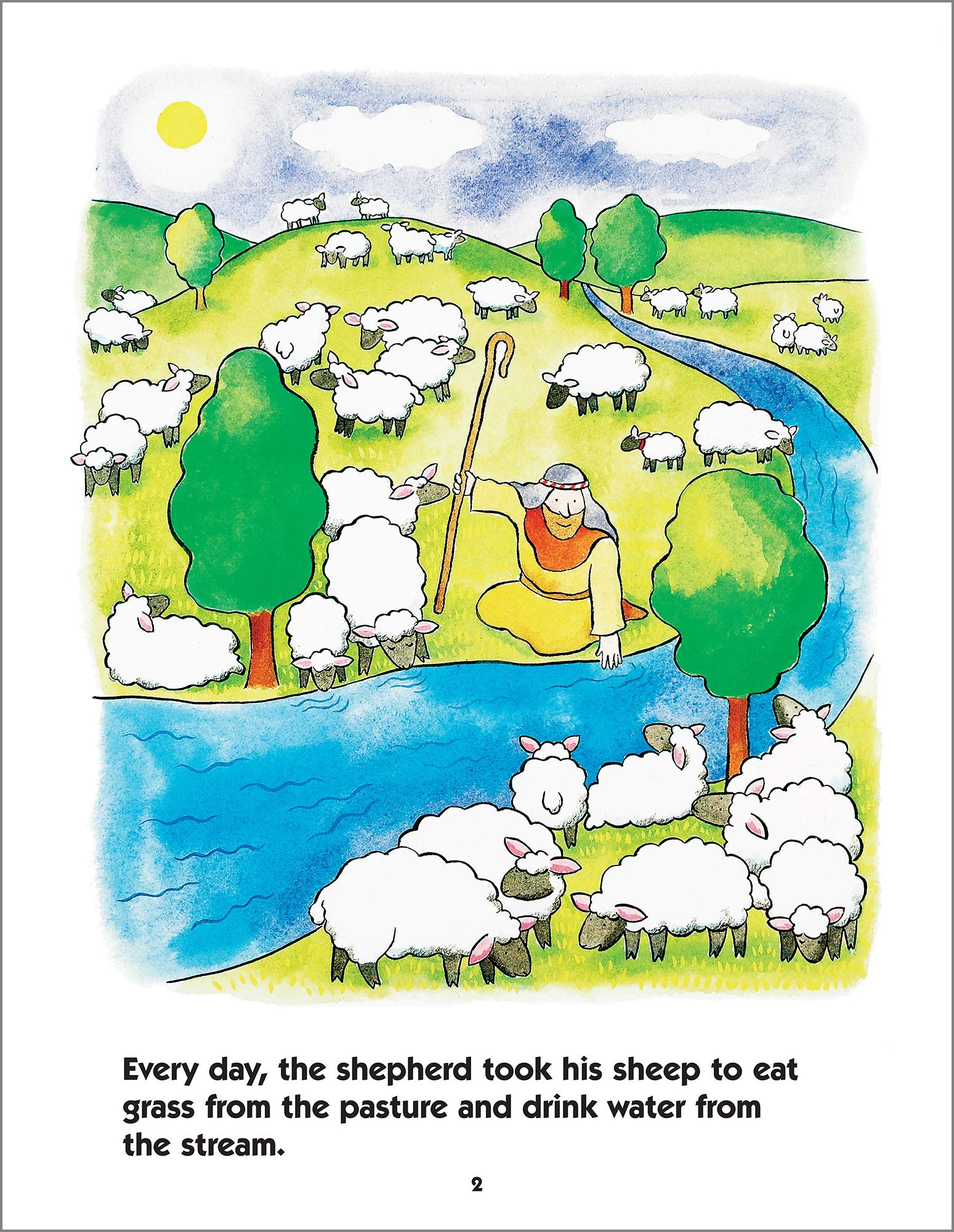 The Little Lost Sheep - Bible Big Books for Kids | Christian Storybook for Sunday School & Family Devotions