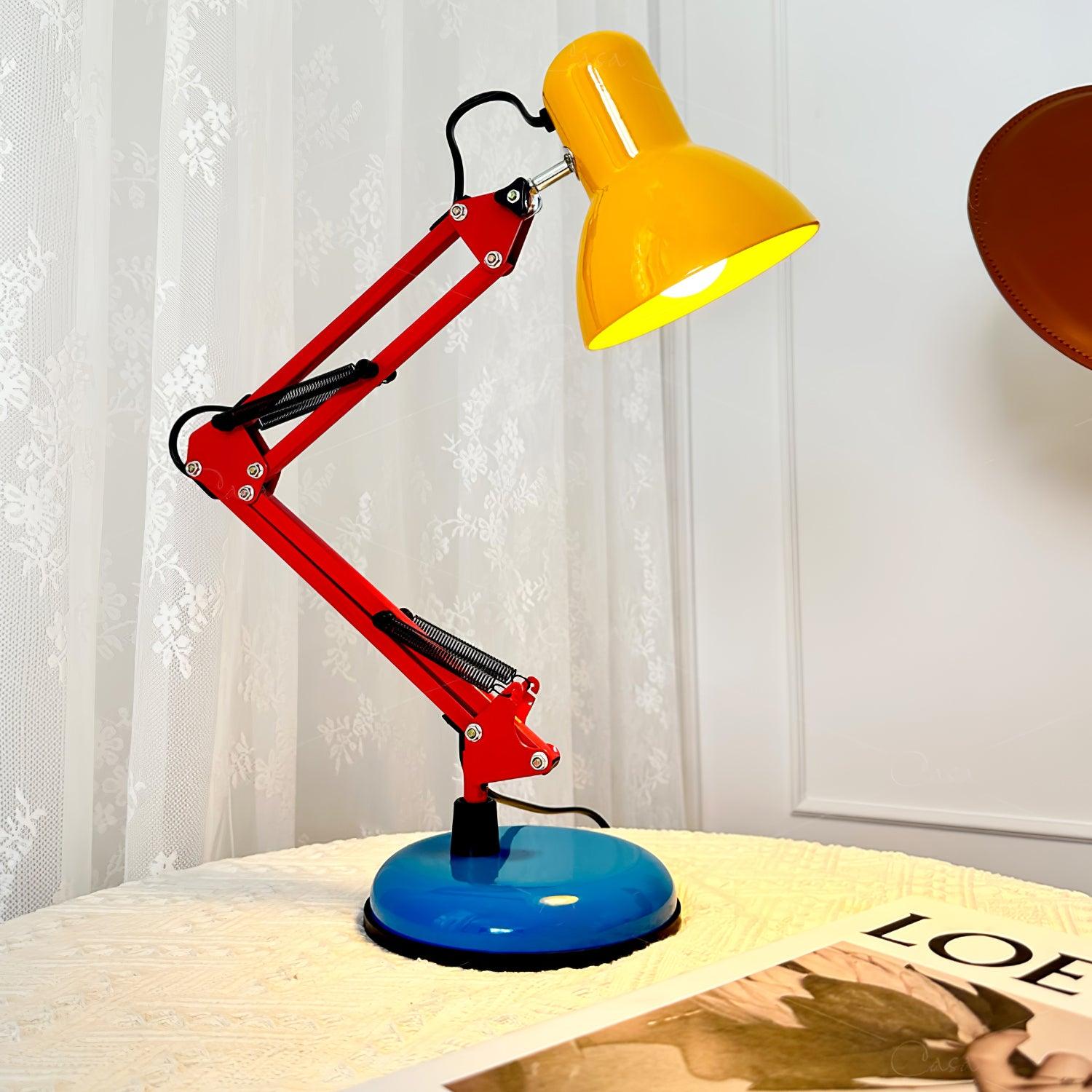 Flexi Bright Adjustable LED Table Lamp - 3 Color Modes, Touch Control for Bedroom, Office & Study - Energy Efficient Reading Light with Flexible Gooseneck