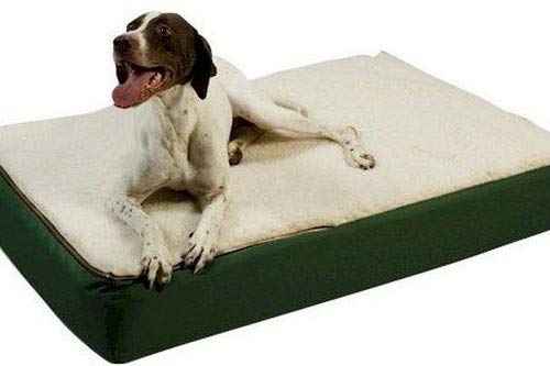 Premium Orthopedic Dog Bed for Large Dogs - Super Comfortable Snoozer Pet Lounge Bed with Sherpa Lining, Extra Large Size in Gunmetal & Cream - Perfect for Living Room, Bedroom or Pet-Friendly Spaces