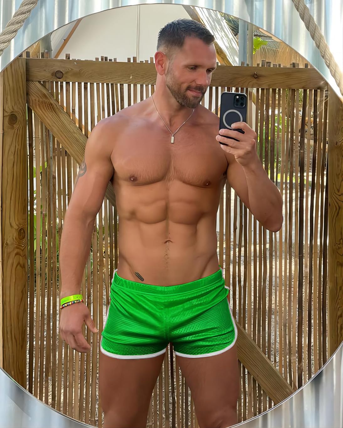 **AIMPACT Men's Running Shorts - Breathable Quick-Dry Workout Shorts for Gym, Jogging & Activewear - Perfect for Running, Training & Outdoor Sports**