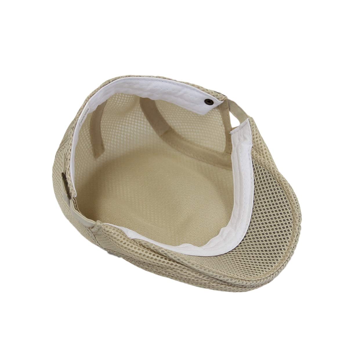 WITHMOONS Ivy Cap Summer Mesh Newsboy Irish Golf Hats for Men & Women - Breathable UV Protection Outdoor Sun Hat for Golf, Tennis, Fishing, Hiking & Casual Wear TZ30046