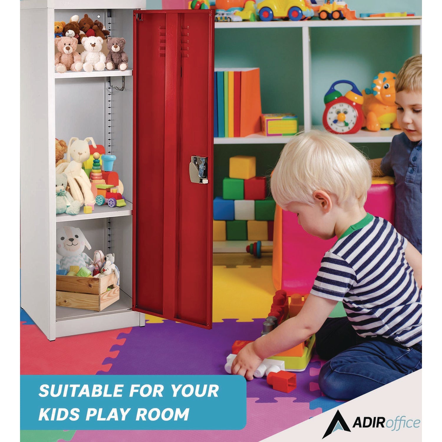 Steel Storage Locker - 1 Compartment, 15